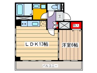 ルミナス北山の物件間取画像